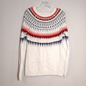 Boden Multicolor Crew Neck Sweater